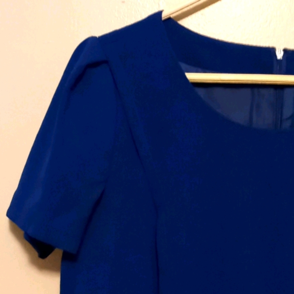 Royal blue Calvin Klein dress